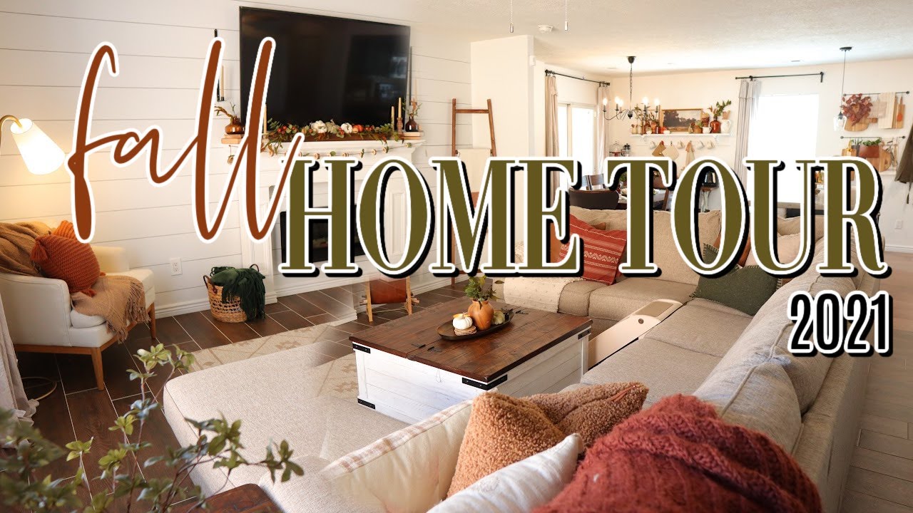 FALL HOME TOUR 2021 Fall Home Decor Inspiration YouTube