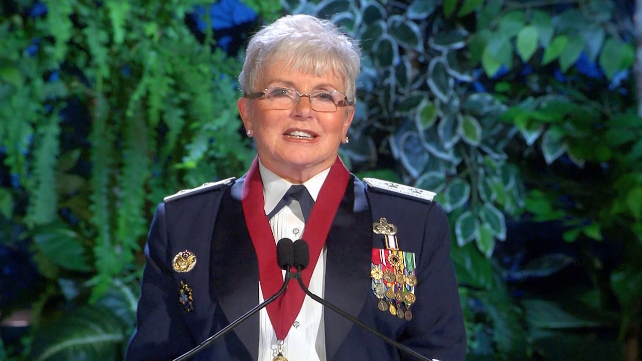 Rita Bly Aragon Focuses On the Togetherness of Our Nation's Military - YouTube
