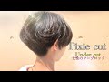 女性のツーブロックショート 刈り上げショート 切り方　| pixie cut | trendy hairstyles |