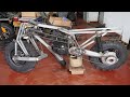 All wheel drive motorcycle chain drive testing 2wd drive motorcycle part 3