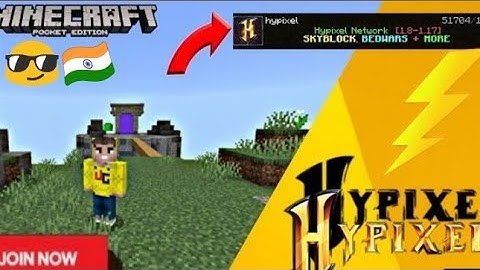 new hypixel like skyblock server for Minecraft +mcpe+Java 1.18! नई हैपिक्सेल like  skyblock