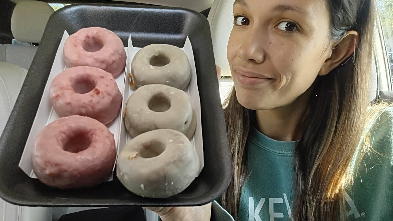 Protein Donut Mukbang 😲 🍩 (eating show) 