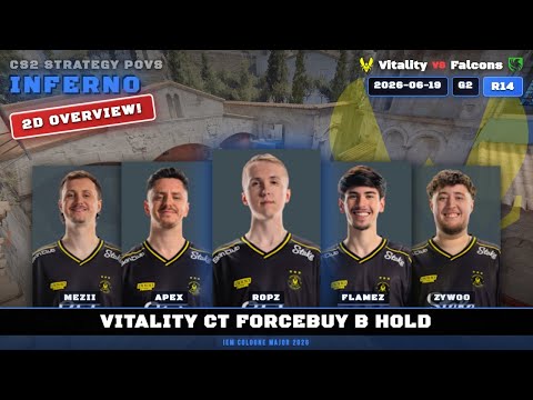 Vitality CT ForceBuy B Hold vs Falcons - Inferno - IEM Cologne Major 2026