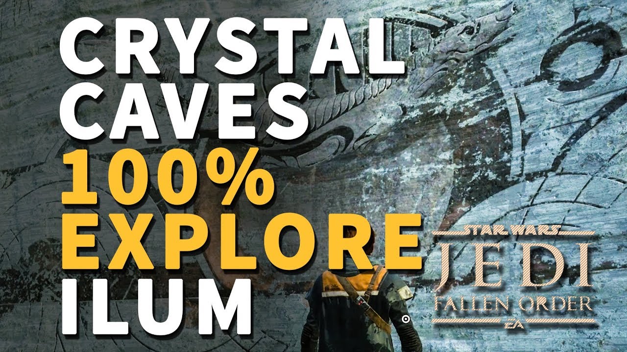 Crystal Caves 100 Explored Ilum Echo Chests Secrets Star Wars