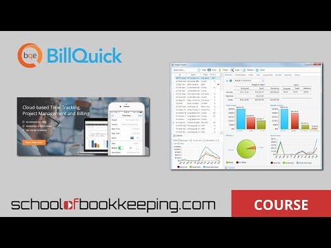 BillQuick - Section 2 Project Management - Lesson 1
