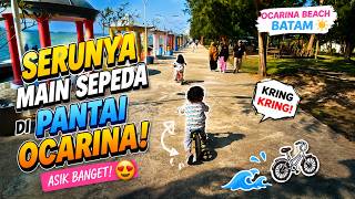 🚲 Ring Ring! The Joy of Cycling at Ocarina Beach, Batam 🌴🌊