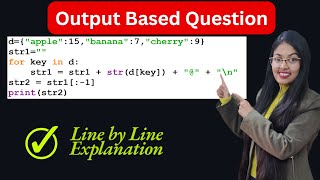 Output Based Question - 24 | Class 12 Computer Science Output Based Questions