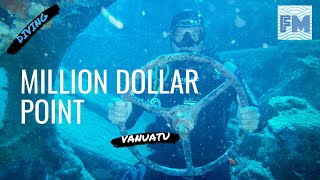 Diving a WW2 dump at Million Dollar Point, Vanuatu