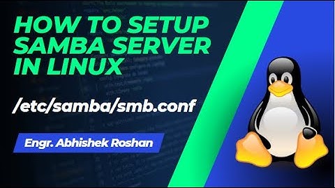 What is samba server | How to setup Samba for File Sharing in Linux #linux #engrabhishekroshan