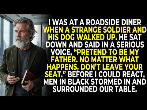 “Pretend You're My Father,” A Young Soldier Whispered—Then Three Black SUVs Pulled Up