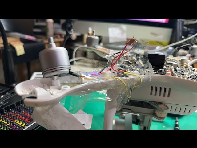 Drone] Phantom 3 Advanced Motor Arm Repair - YouTube