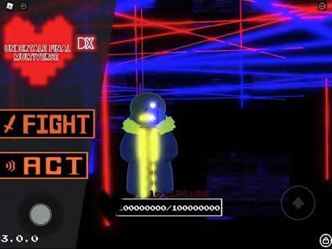 Undertale Final Multiverse DX (Error 666 Rework Showcase)
