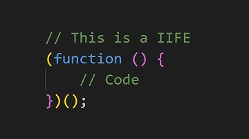 What is a IIFE? JavaScript Tutorial #Shorts
