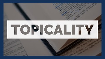 How to run a Topicality in Competitive Debate