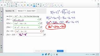 MAT161: Chapter 1 - Domain and Evaluating Functions