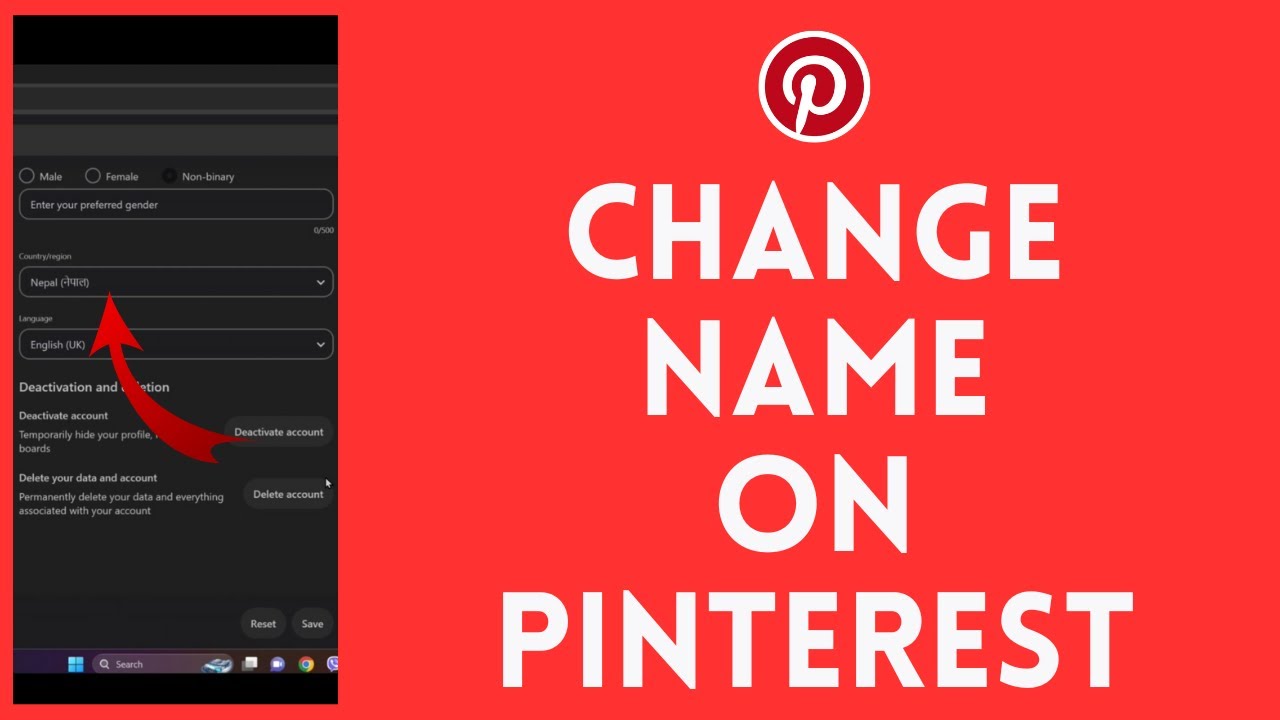 How To Change Name On Pinterest (2024)