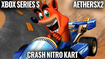 Crash Nitro Kart - Xbox Series S - AetherSX2 Frame Rate Test
