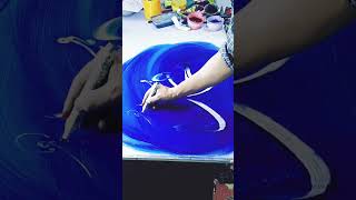 Muhammad s.a.w name calligraphy in Arabic | calligraphy tutorial ♥️#shorts
