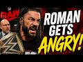 Roman Reigns Gets ANGRY on WWE RAW – Backstage Chaos!