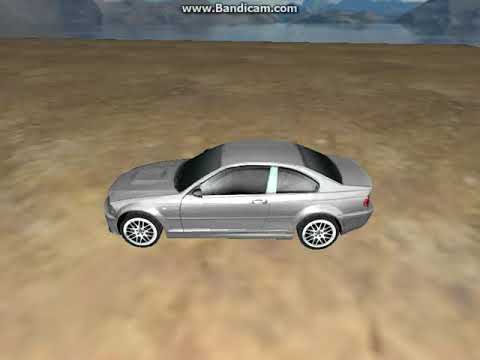 OpenGL GLSL Simple Car with Newtonian physics
