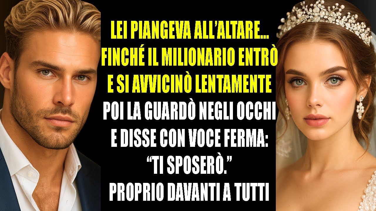 Fu lasciata all’altare… finché il fratello miliardario del suo fidanzato intervenne e disse: Sposami