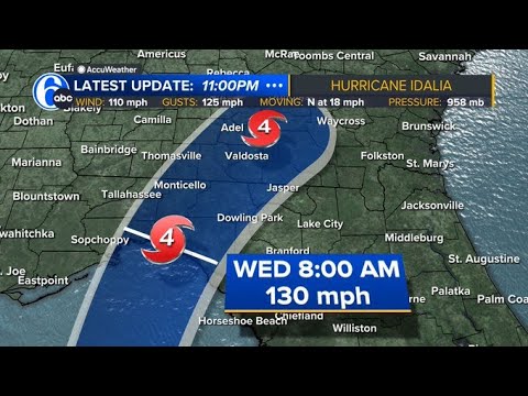 Hurricane Idalia strengthening, expected to be dangerous Category 4 storm at landfall | Latest track