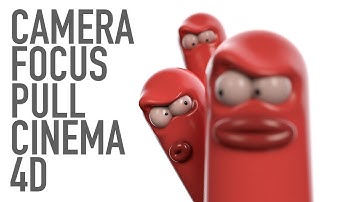 Cinema 4D tutorial - Animated focus pull
