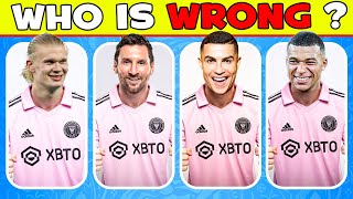Guess Player with Wrong CLUB ⛳ Messi, Mbappe, Ronaldo, Neymar