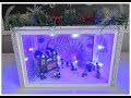 Tricia's Christmas: Dollar Tree Christmas Scene In Display Box