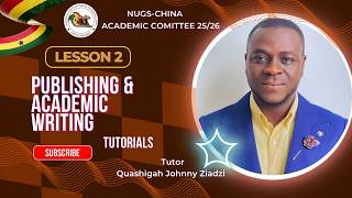 Academic Writing: Lesson 2 - The Standard Research Paper Structure (IMRaD) | SkillUp Program