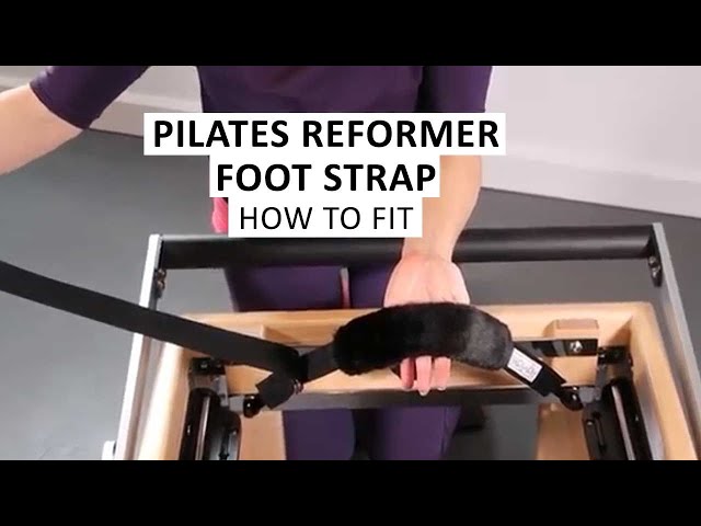 How to fit Silent Fluffy Foot Strap on Pilates Reformer 