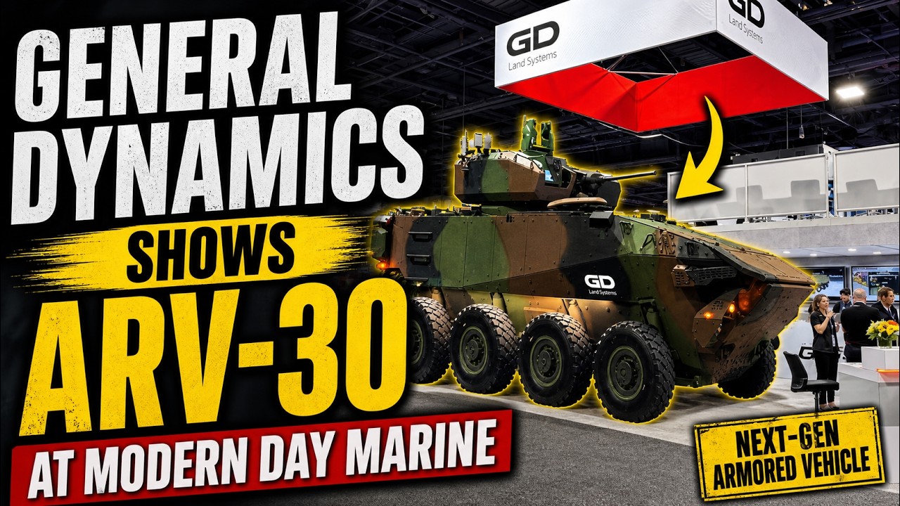 General Dynamics shows ARV-30 at Modern Day Marine - YouTube
