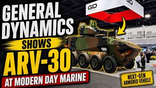 General Dynamics shows ARV-30 at Modern Day Marine
