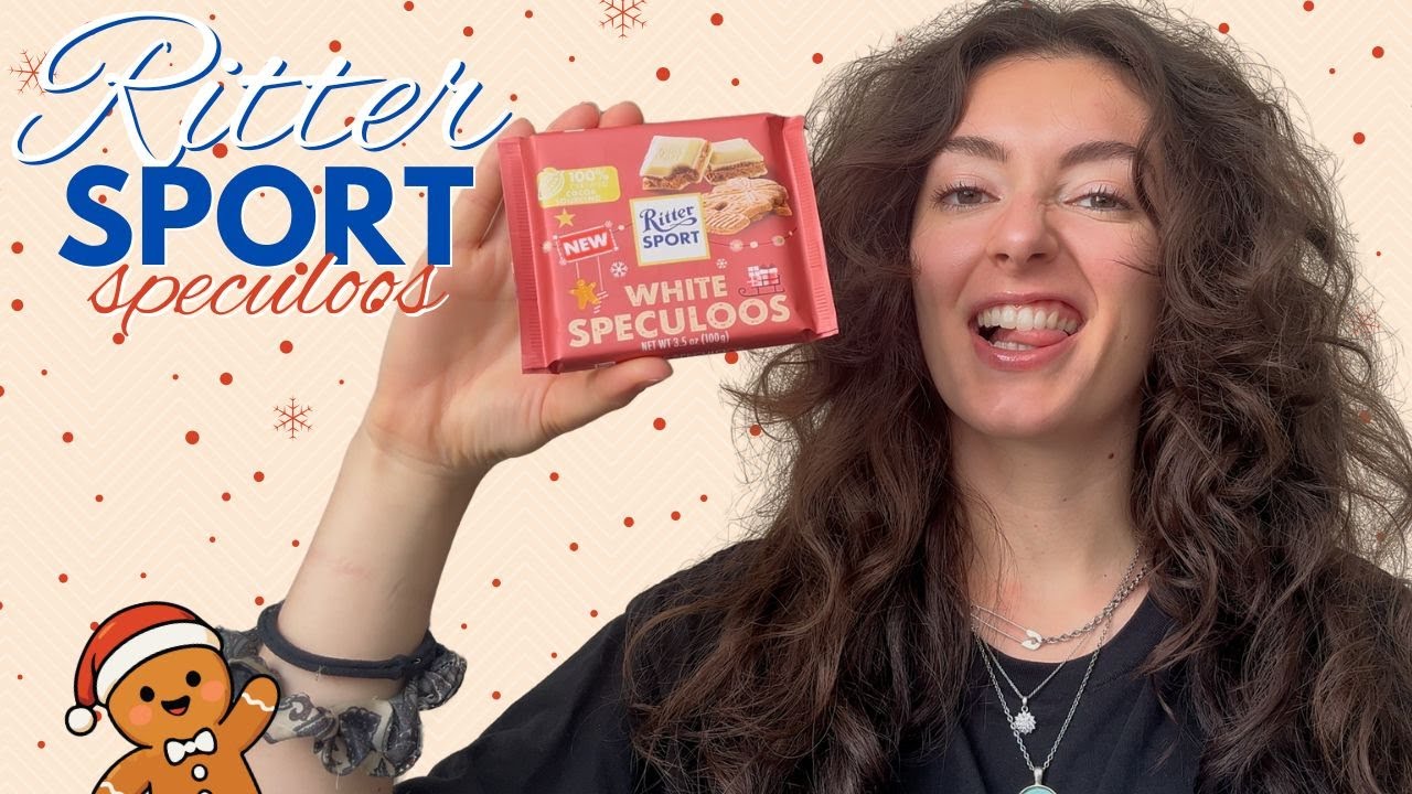 Christmas has come early - NEW Ritter White Speculoos bar review