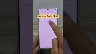 how to set hotspot data limit in realme #androidtips #quicktips #techtips