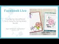 Facebook Live 22.02.24  Two cards with the Darling Details Bundle.