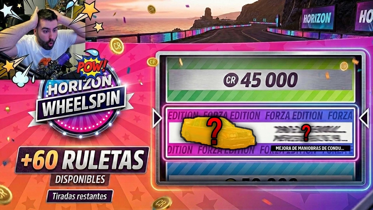 Tirando +60 RULETAS en FORZA HORIZON 6