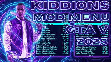[NEW] GTA 5 Mod Menu PC (2025) / Free Kiddions Cheat, Money Hack & Online Mods