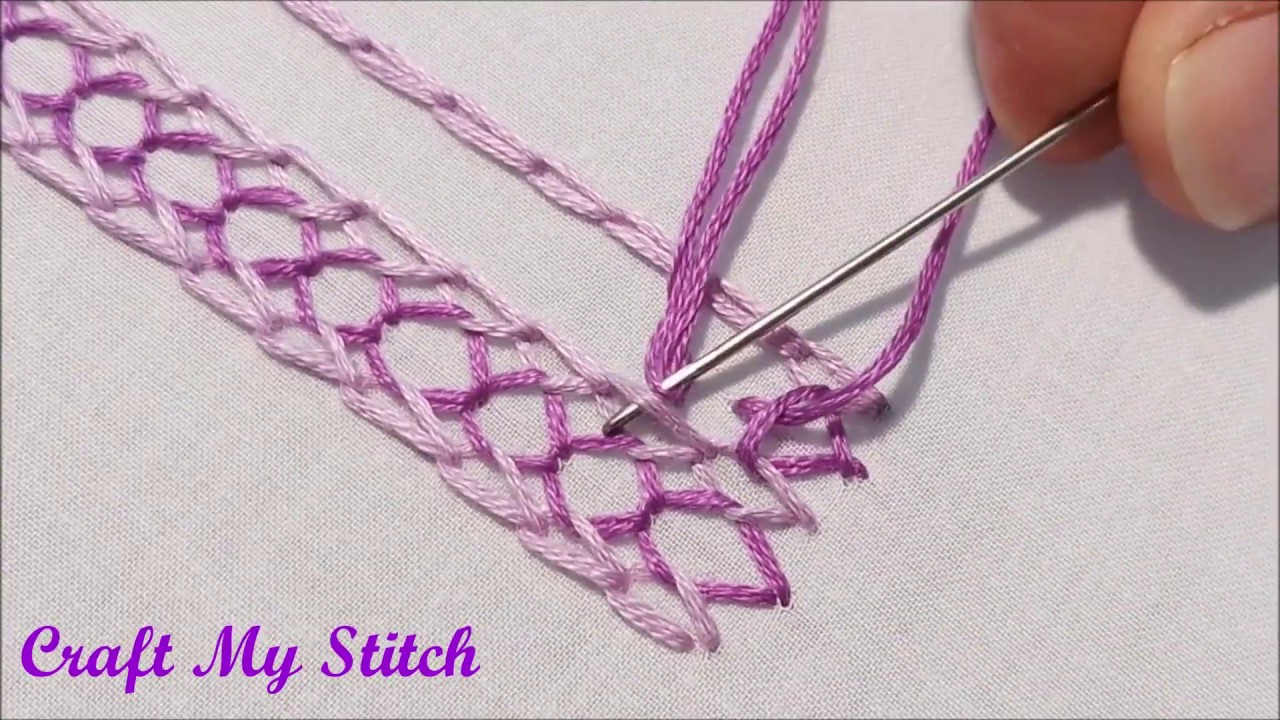 Hand embroidery | Border Design