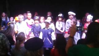 My Ethan in the Christmas program