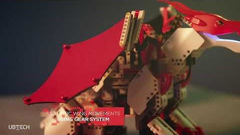 Toys Black Friday 2020! 40% off  UBTECH JIMU Robot Mythical Series: Firebot Kit/ App-Enabled