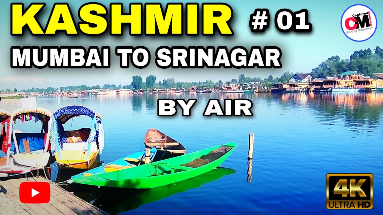 Mumbai to Srinagar Flight Journey Kashmir series 01 YouTube