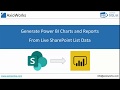 Generate Power BI Charts and Reports from live SharePoint list data