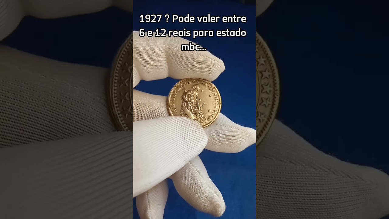 Moeda 1000 RÉIS "ABUNDÂNCIA" 1927 | Quanto vale?