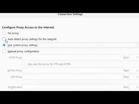 Fix Proxy Server Is Refusing Connections Error in FireFox