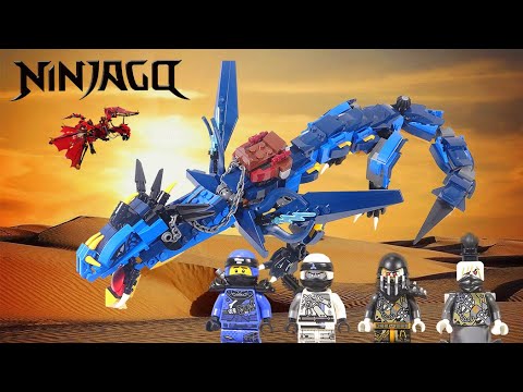 LEGO レゴ ニンジャゴー ジェイとイナズマ・ドラゴン 70652 / Lego Ninjago Stormbringer - Lego Speed  Build