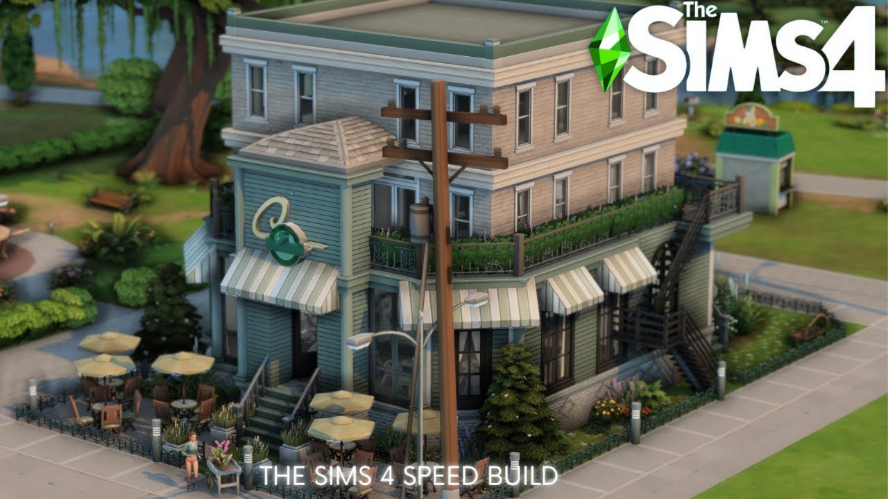 WILLOWCREEK INTERNET CAFE + APARTMENTS | NO CC BASEGAME + GET TOGETHER PACK ONLY | CALIPLAYSIMS