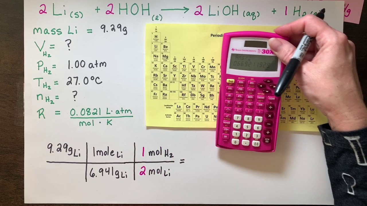 Gas Stoichiometry - YouTube