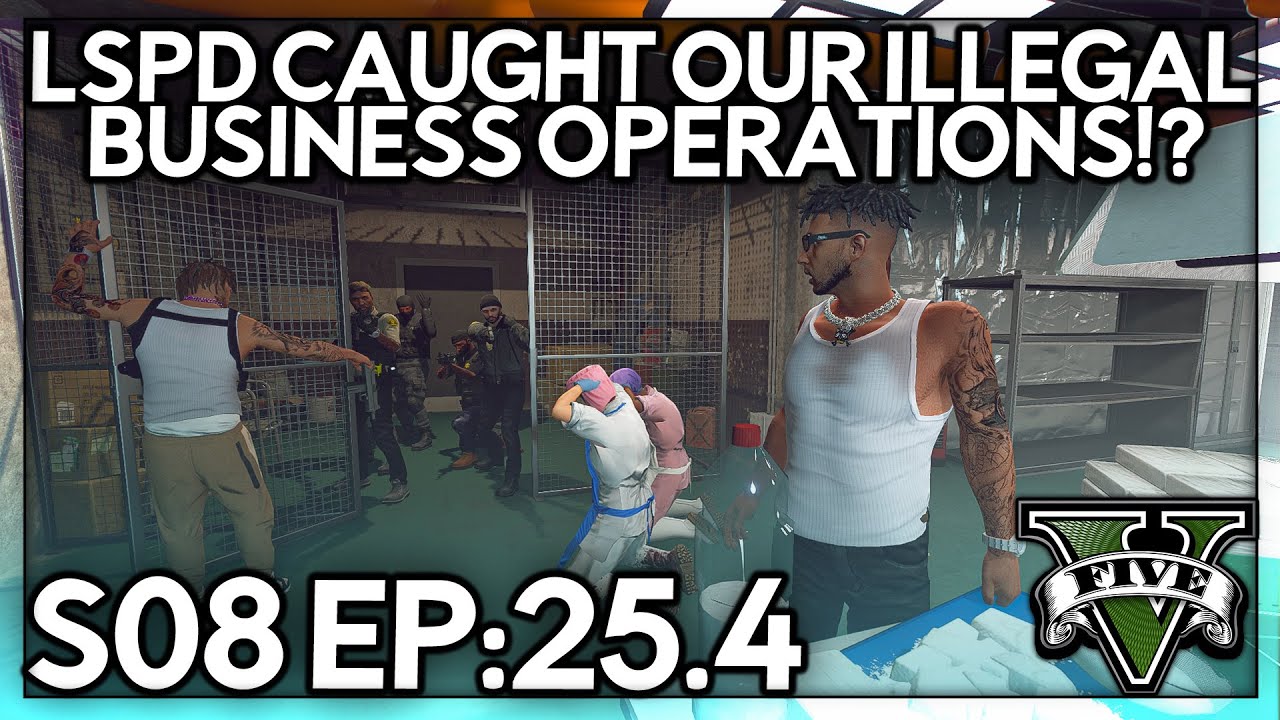 Episode 25.4: LSPD Caught Our Illegal Business Operations?! | GTA RP | GW Whitelist
