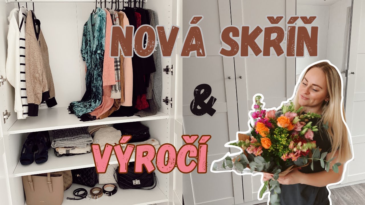IKEA PAX SKŘÍŇ & TŘÍDÍM ŠATNÍK // VLOG